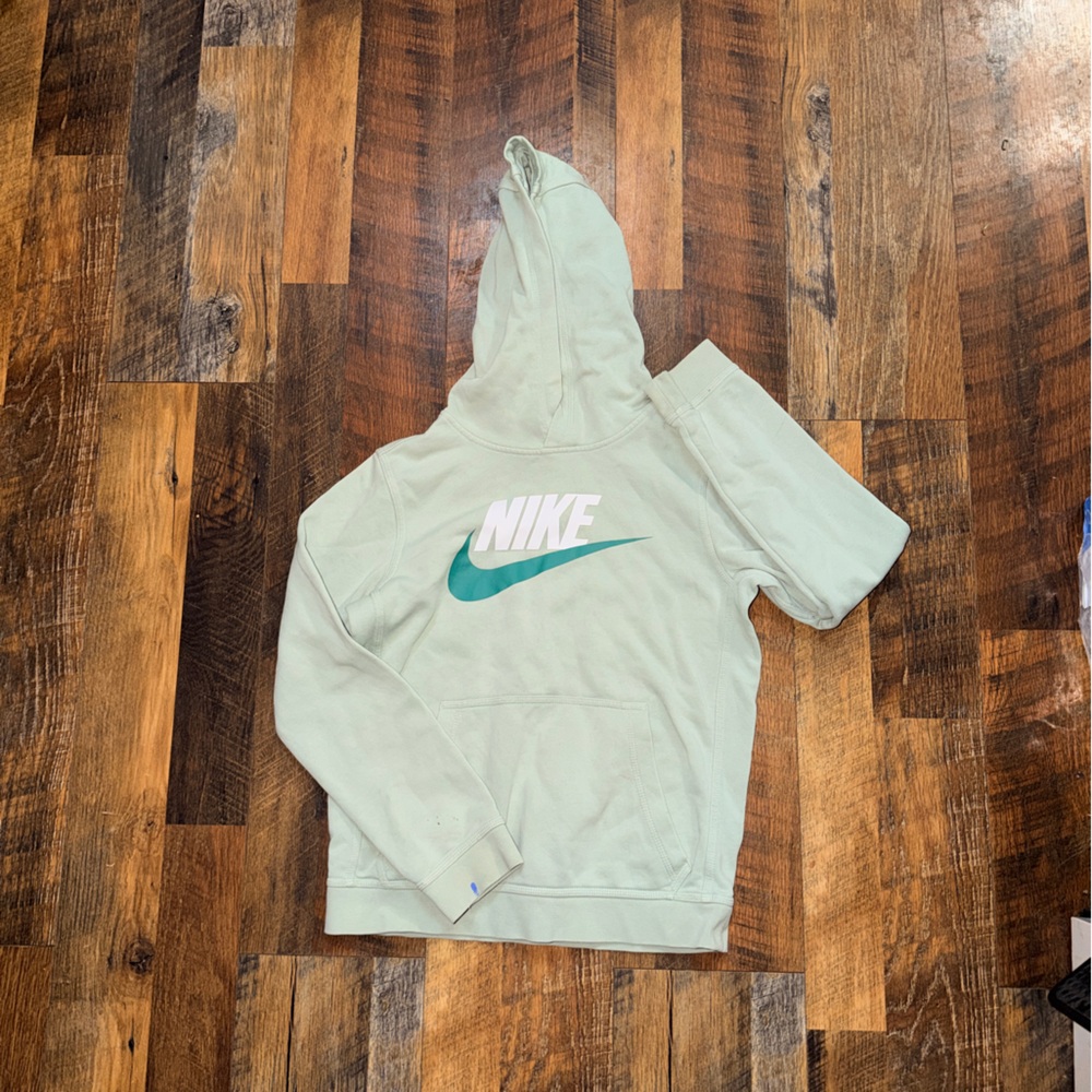 Mint Green Sweatshirt Kids Large